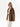 Mink fur coat in golden caramel tone