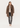 Fur coat made of valuable Barguzin sable fur with horizontal cut and shawl collar